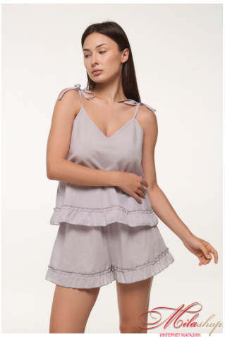 Піжама майка з шортиками з бавовни Luna LP-017 Fidel